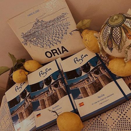 Вілла La Dimora Della Dea Estia Орія Екстер'єр фото